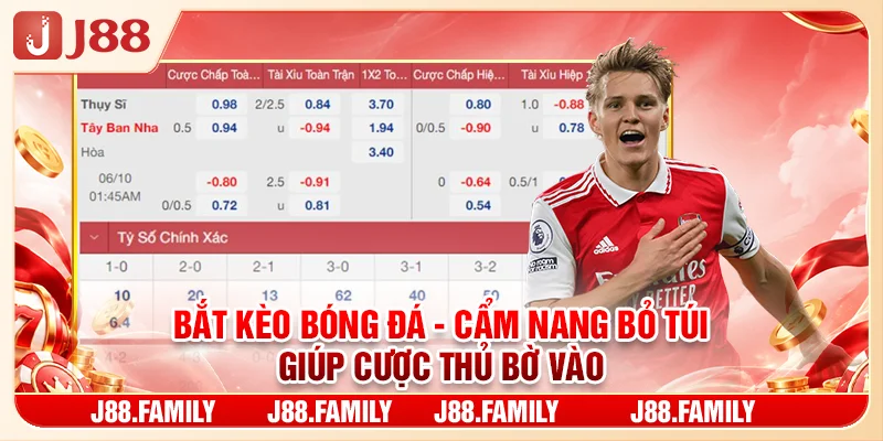 Bắt Kèo Bóng Đá - Cẩm Nang Bỏ Túi Giúp Cược Thủ Bờ Vào