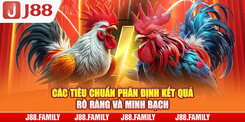 Các tiêu chuẩn phân định kết quả rõ ràng và minh bạch