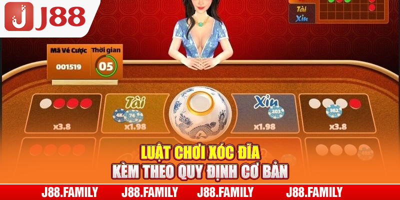 Luật chơi xóc đĩa kèm theo quy định cơ bản