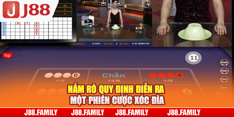 Nắm rõ quy định diễn ra một phiên cược xóc đĩa