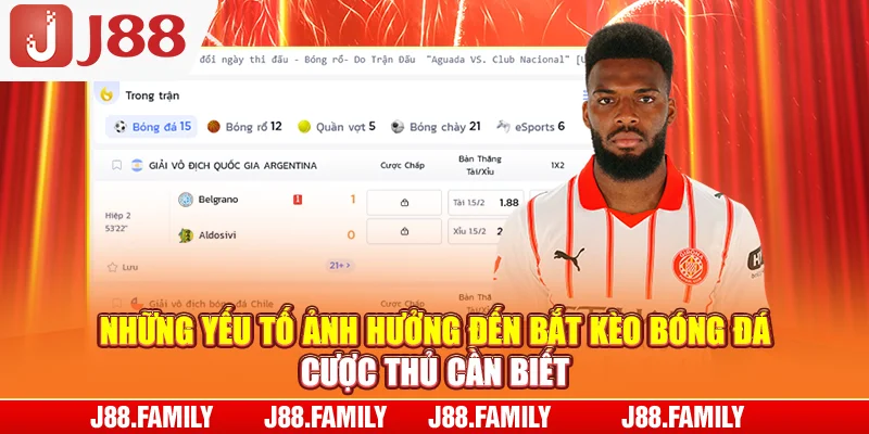 Những yếu tố ảnh hưởng đến bắt kèo bóng đá cược thủ cần biết