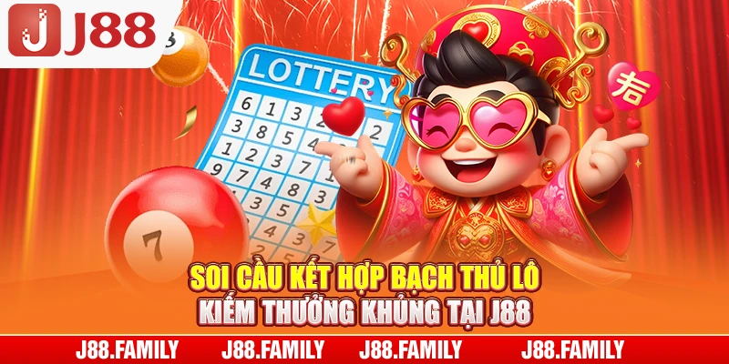 Soi cầu kết hợp bạch thủ lô kiếm thưởng khủng tại J88